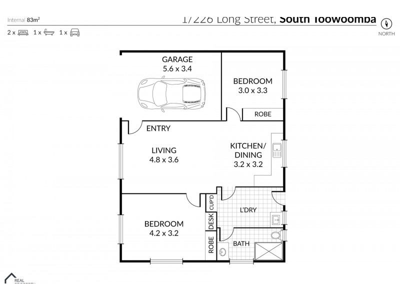 1/226 Long Street, South Toowoomba QLD 4350