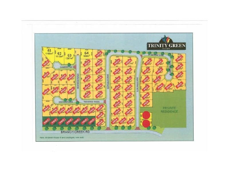 Lots 61,62,63,64/ Turnberry Way & Trentwood Parade, Dalby QLD 4405