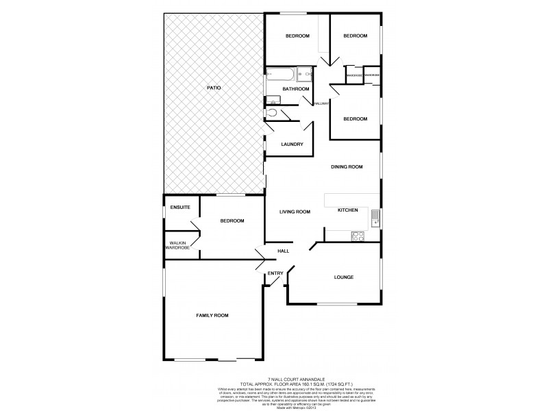 7 Niall Court, Annandale QLD 4814 Floorplan