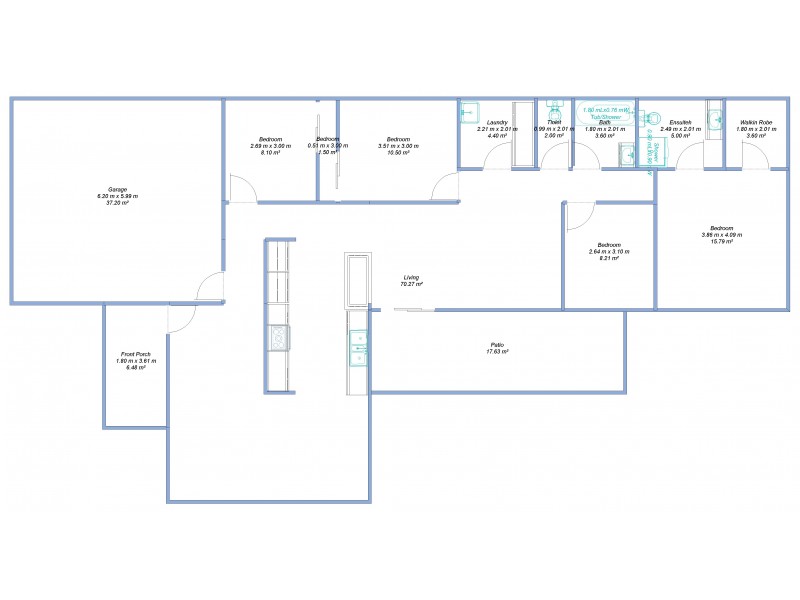 20 Lakewood Avenue, Kirwan QLD 4817 Floorplan