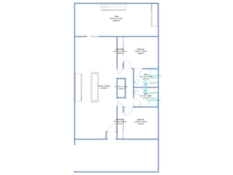 6/13 Albert Street, Cranbrook QLD 4814 Floorplan