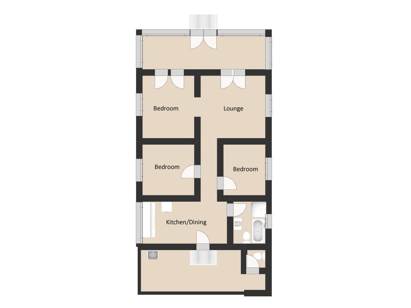102 Thirteenth Avenue, Railway Estate QLD 4810 Floorplan
