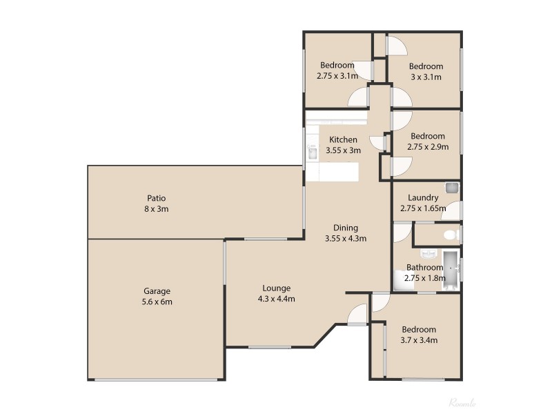 66 Franklin Street, Mount Louisa QLD 4814 Floorplan
