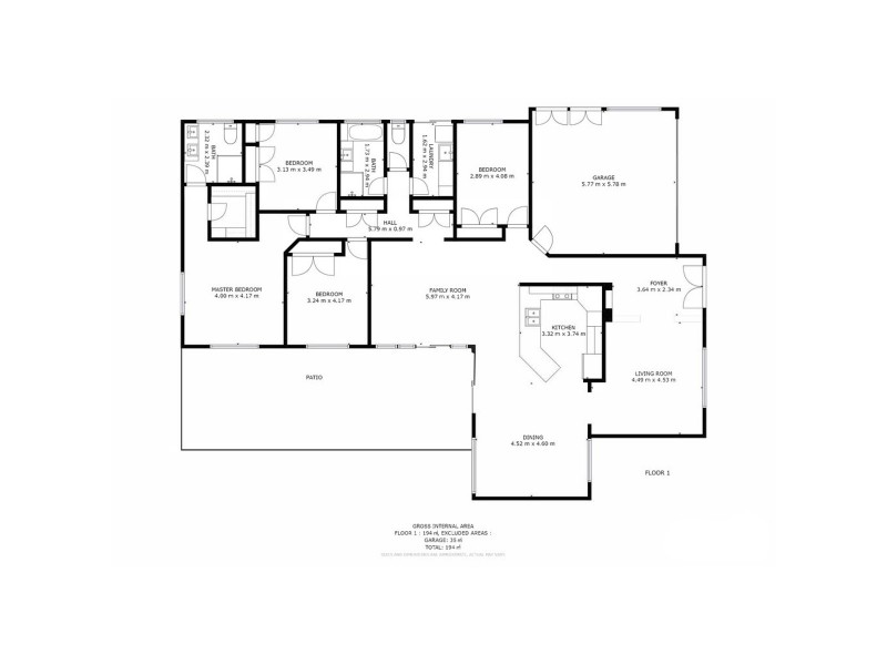 43 Seaholly Crescent, Victoria Point QLD 4165 Floorplan