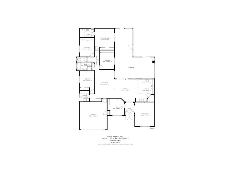 13 Highgreen Place, Thornlands QLD 4164 Floorplan