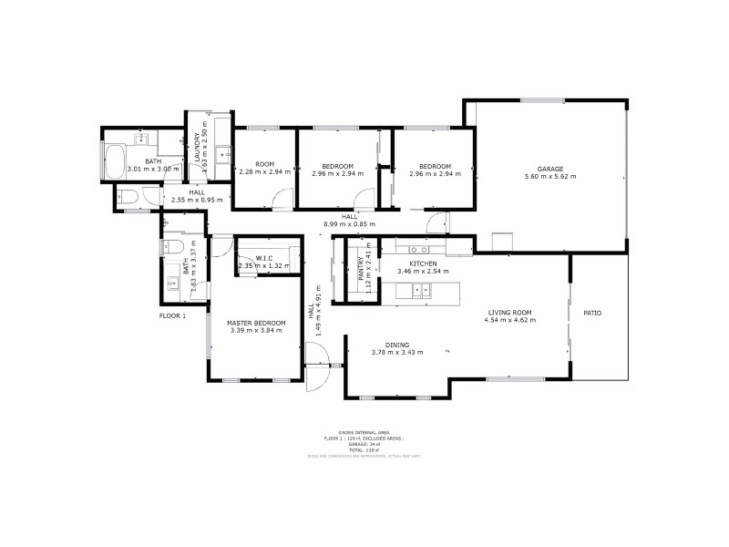 1 Selwyn Close, Victoria Point QLD 4165 Floorplan