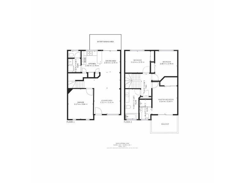 110/333 Colburn Avenue, Victoria Point QLD 4165 Floorplan