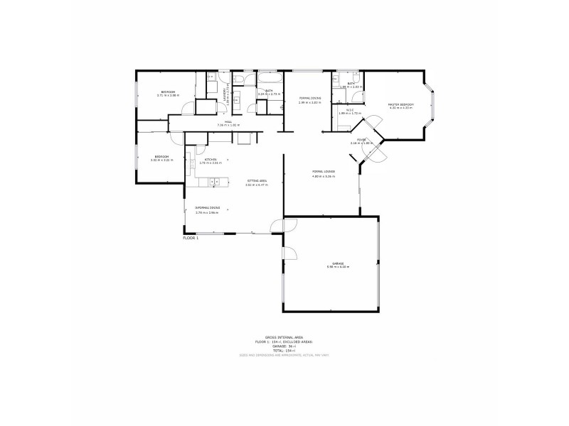13 Darren Close, Victoria Point QLD 4165 Floorplan