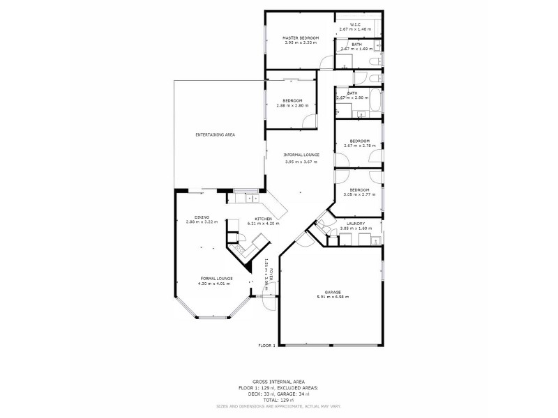 26 Ronald Street, Shailer Park QLD 4128 Floorplan