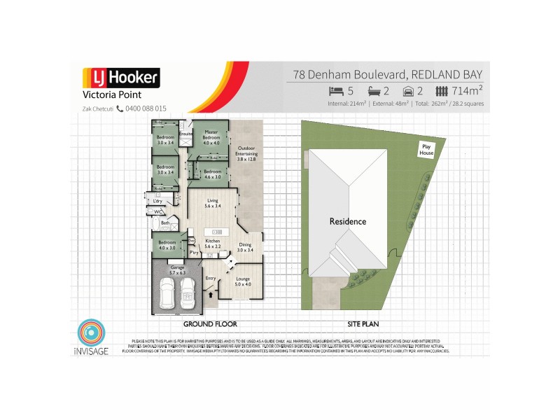 78 Denham Boulevard, Redland Bay QLD 4165 Floorplan