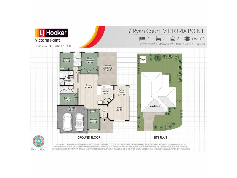 7 Ryan Court, Victoria Point QLD 4165 Floorplan