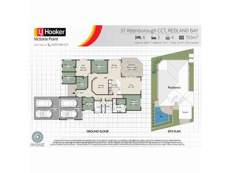 37 Attenborough Circuit, Redland Bay QLD 4165 Floorplan