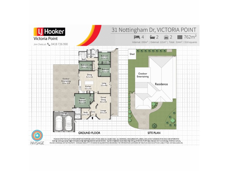31 Nottingham Drive, Victoria Point QLD 4165 Floorplan
