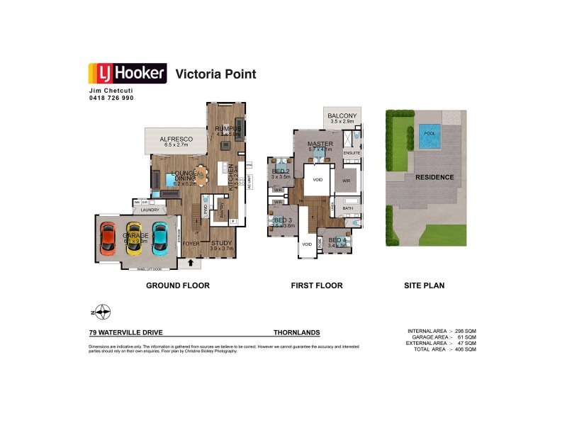 79 Waterville Drive, Thornlands QLD 4164 Floorplan