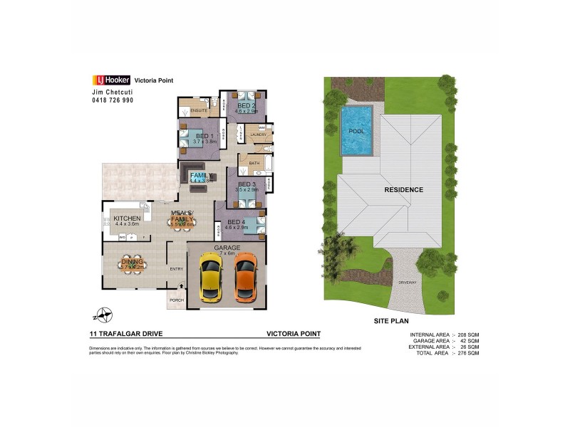11 Trafalgar Drive, Victoria Point QLD 4165 Floorplan