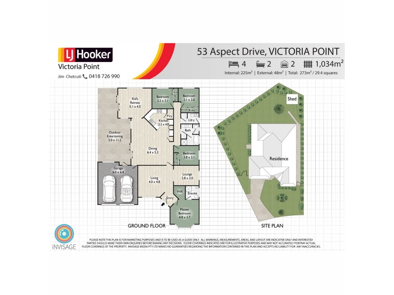 53 Aspect Drive, Victoria Point QLD 4165 Floorplan