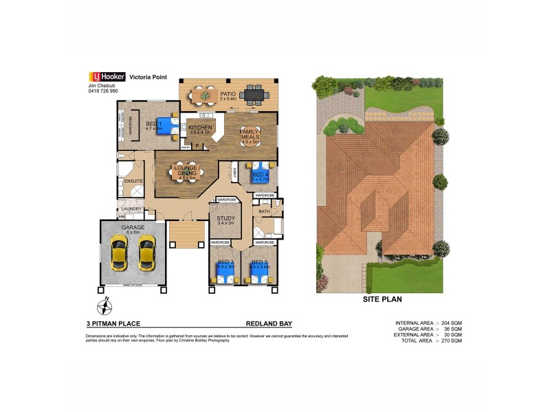 3 Pitman Place, Redland Bay QLD 4165 Floorplan