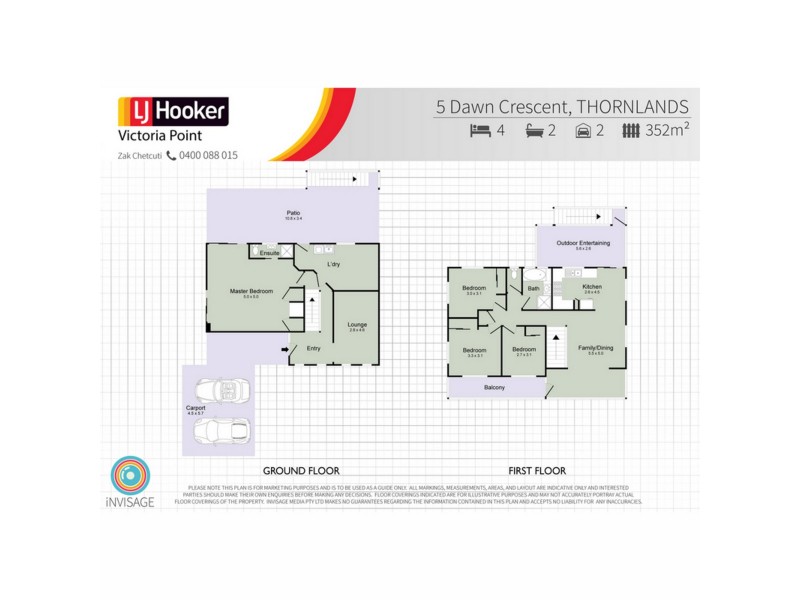 5 Dawn Crescent, Thornlands QLD 4164 Floorplan