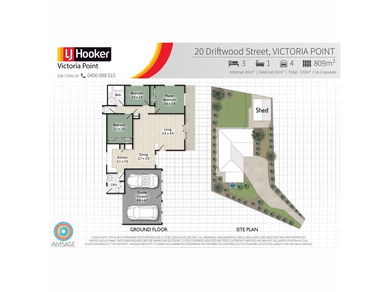 20 Driftwood Street, Victoria Point QLD 4165 Floorplan