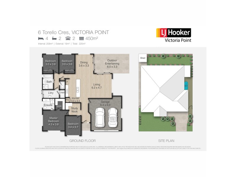 6 Torello Crescent, Victoria Point QLD 4165 Floorplan