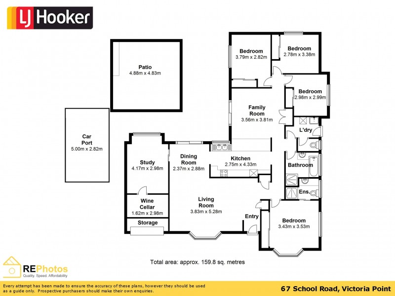 67 School Road, Victoria Point QLD 4165 Floorplan