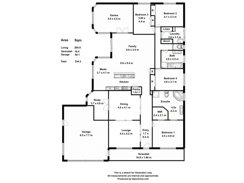 12 Plover Court, Hewett SA 5118 Floorplan