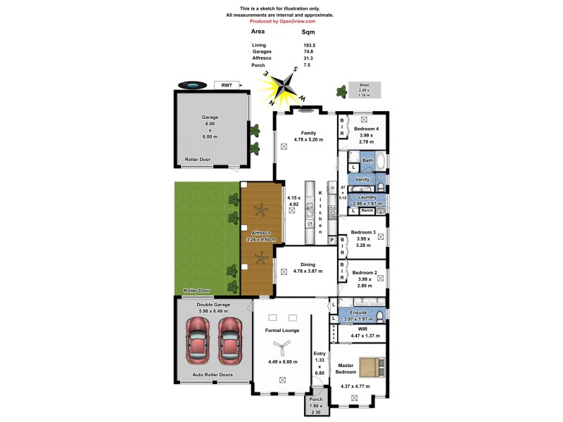45 Easton Drive, Gawler East SA 5118 Floorplan