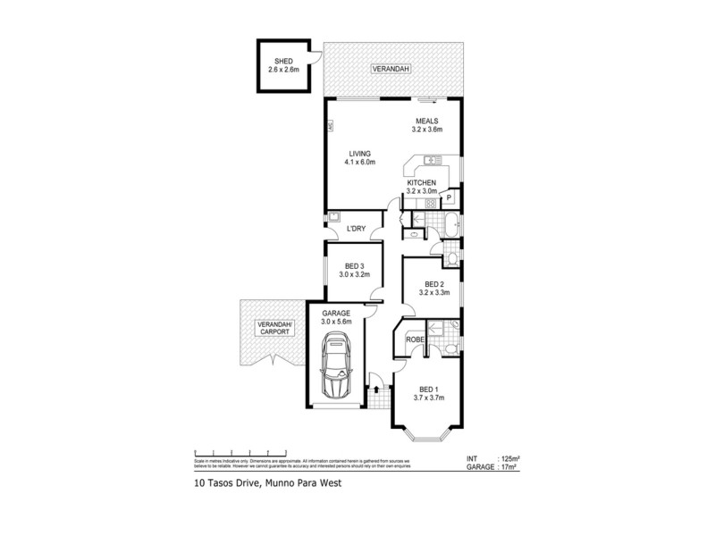 10 Tasos Drive, Munno Para West SA 5115 Floorplan