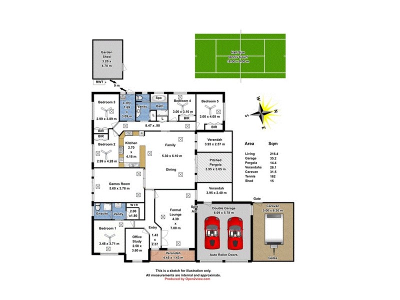 46 Phillips Avenue, Gawler East SA 5118 Floorplan