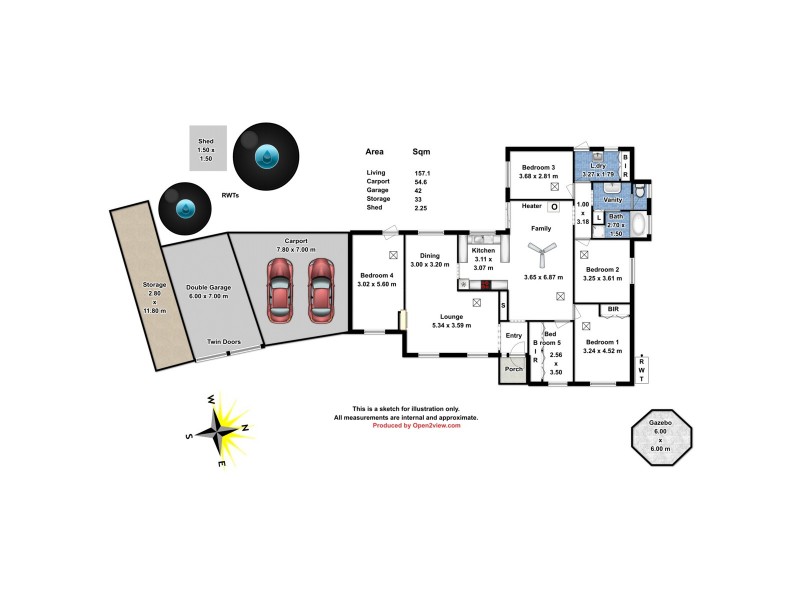 9 Burrows Street, Willaston SA 5118 Floorplan