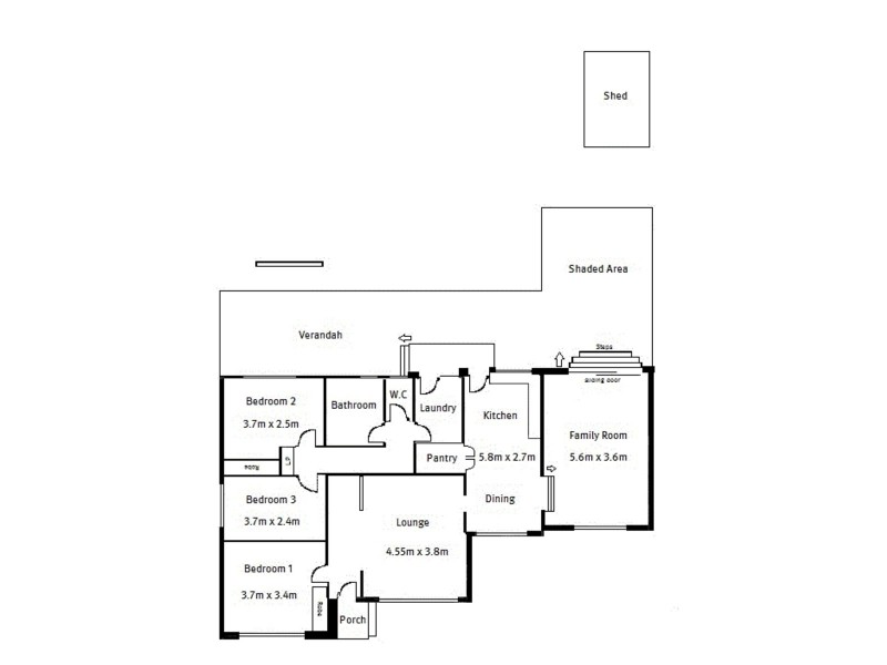 6 Heather Drive, Ridgehaven SA 5097 Floorplan