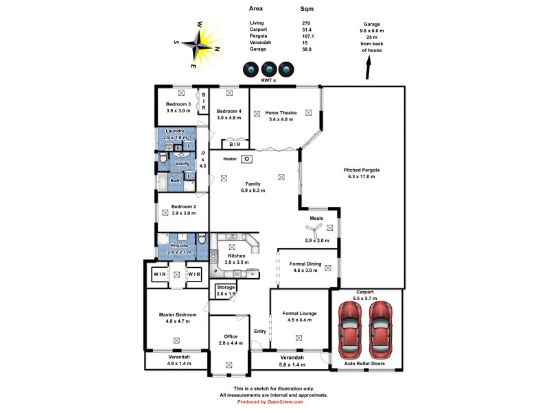 14 The Terrace, Gawler South SA 5118 Floorplan