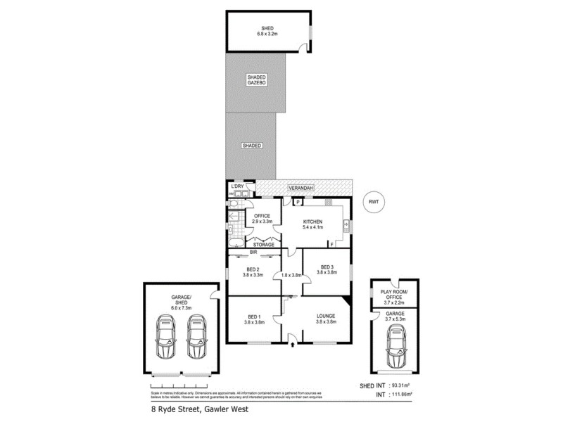 8 Ryde Street, Gawler West SA 5118 Floorplan