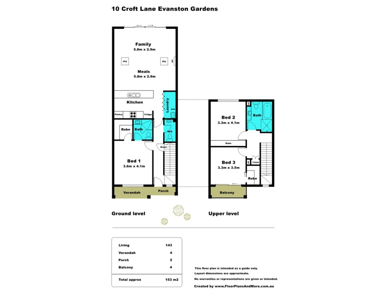 10 Croft Lane, Evanston Gardens SA 5116 Floorplan