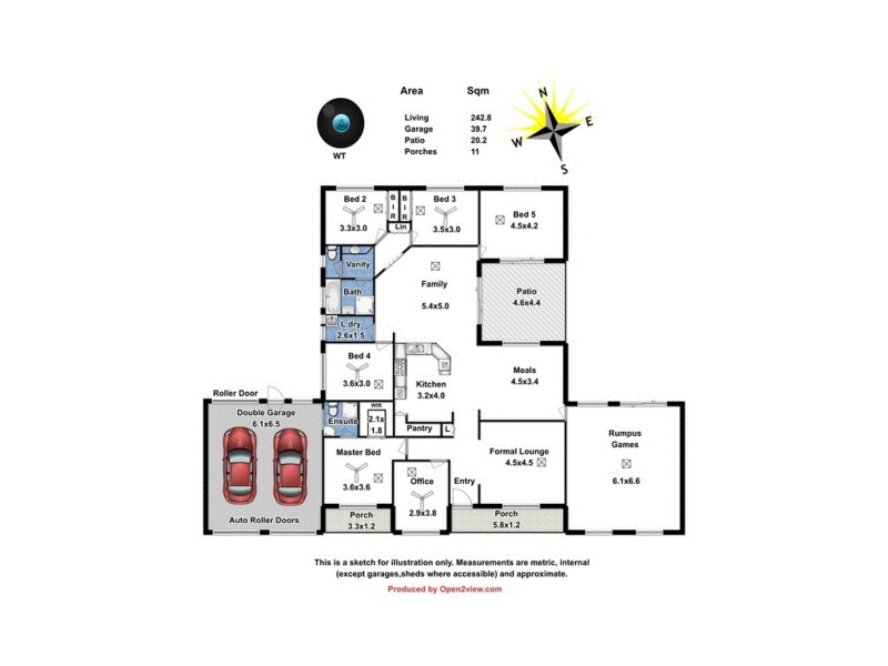 47 Barkley Drive, Gawler Belt SA 5118 Floorplan