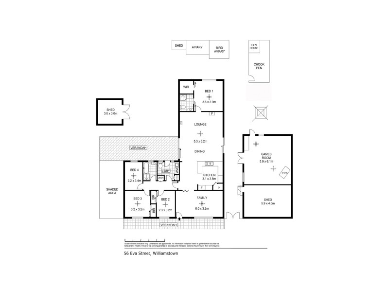 56 Eva Street, Williamstown SA 5351 Floorplan