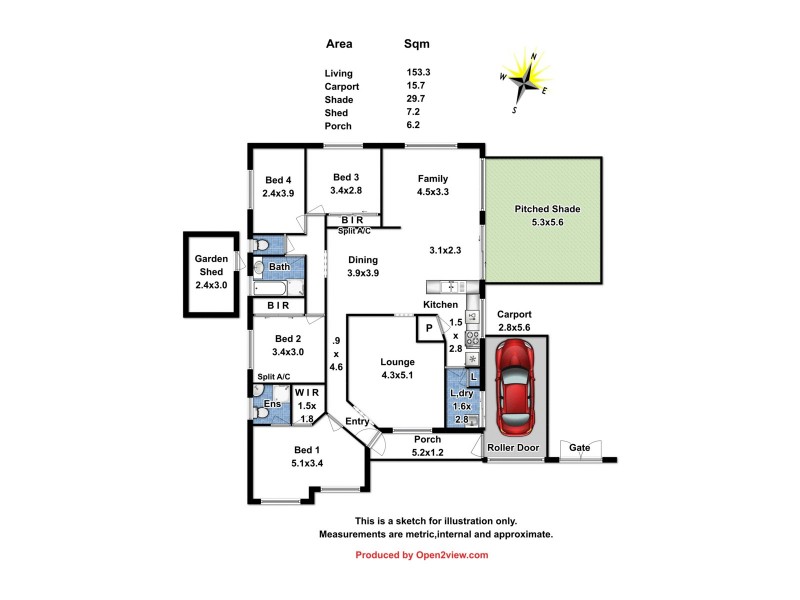 20 Shrike Place, Hewett SA 5118 Floorplan