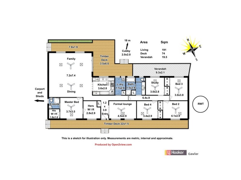 7 Sable Grove, Two Wells SA 5501 Floorplan