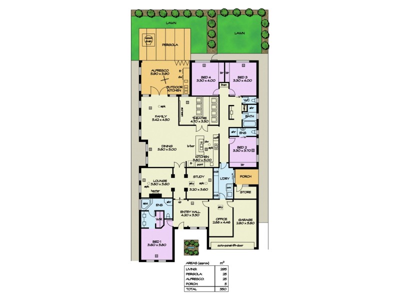 23 Mitchell Drive, Evanston Park SA 5116 Floorplan