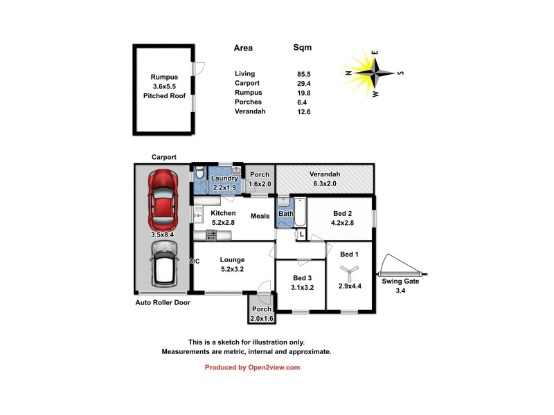 12 Richards Avenue, Gawler South SA 5118 Floorplan