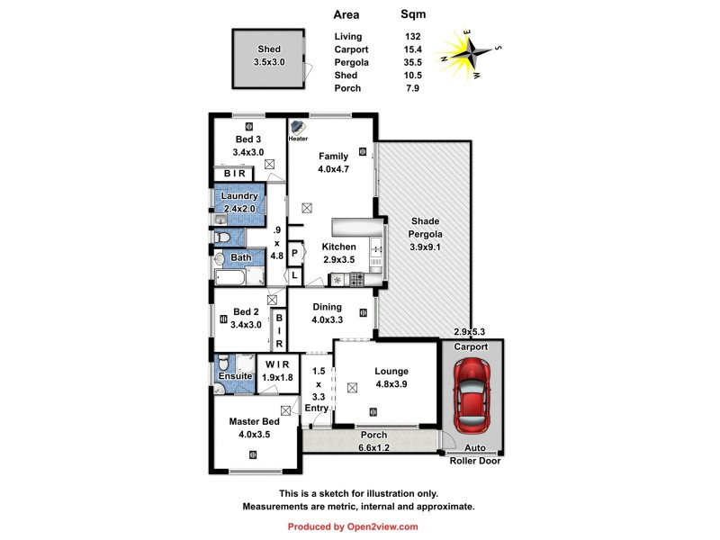8 Lisa Martin Court, Gawler East SA 5118 Floorplan