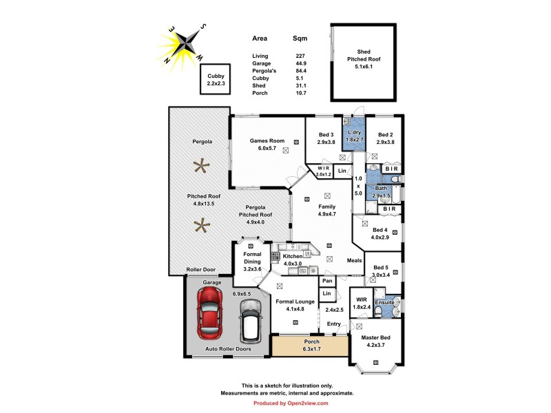 21 Sandpiper Way, Hewett SA 5118 Floorplan