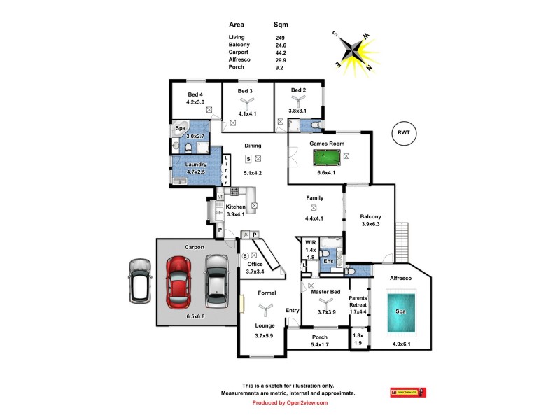 8 Blanch Street, Gawler East SA 5118 Floorplan