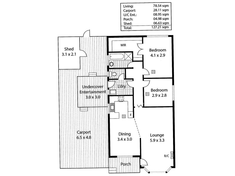 265 Erica Street, Hillier SA 5116 Floorplan