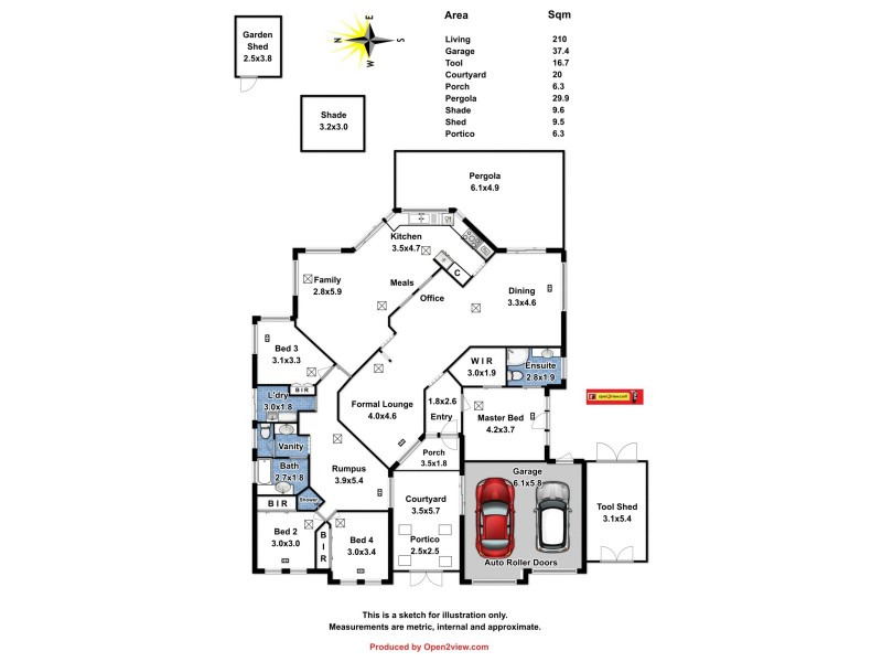 35 Thiele Crescent, Evanston Park SA 5116 Floorplan