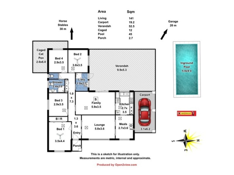 21 Aunger Road, Lewiston SA 5501 Floorplan