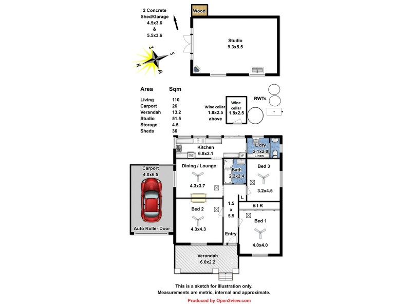 40 Moculta Road, Angaston SA 5353 Floorplan