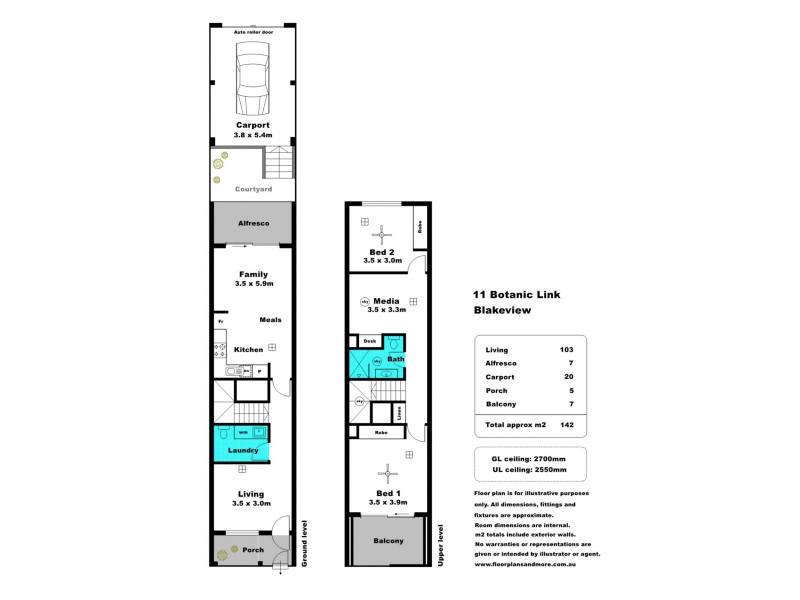 11 Botanic Link, Blakeview SA 5114 Floorplan