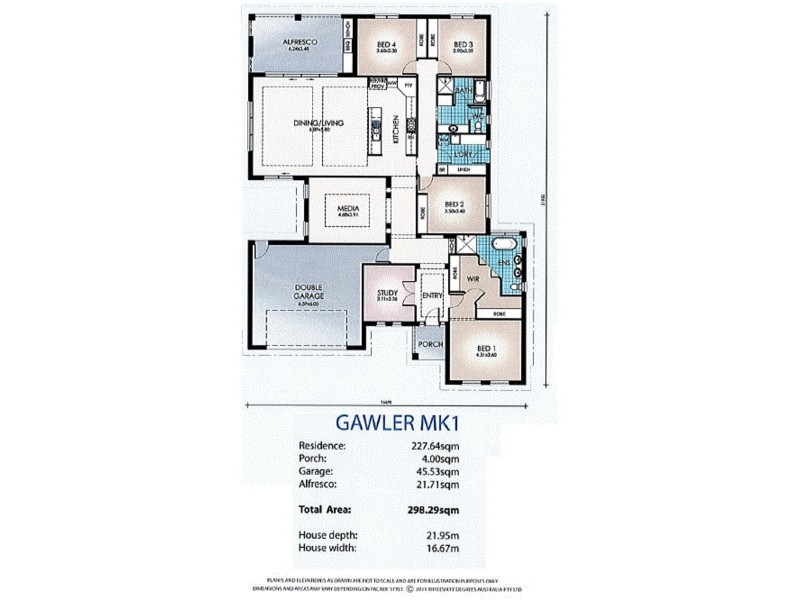 10 Campbell Circuit, Gawler East SA 5118 Floorplan