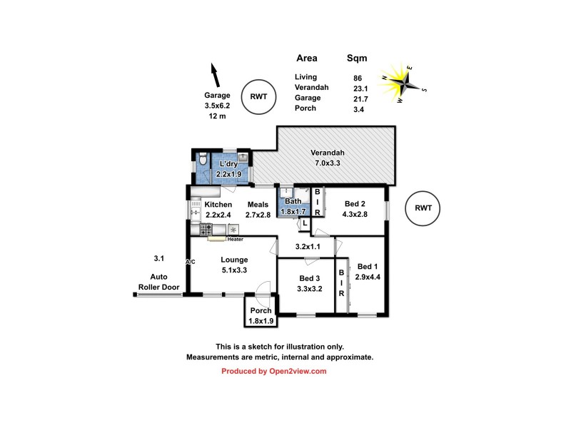 4 Richards Avenue, Gawler South SA 5118 Floorplan